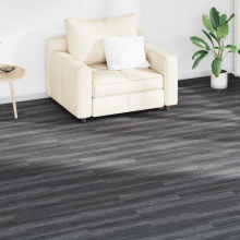 vidaXL Bodenplanken Schwarz und Weiß 2,51 m² 18 Stk. PVC