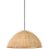 Beliani Pendant Lamp WERU Wicker Natural 1