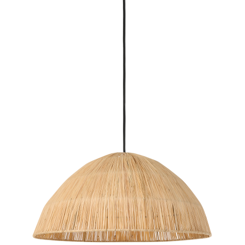 Beliani Pendant Lamp WERU Wicker Natural