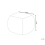 Beliani Pouffe BARRON Chenille Beige 3