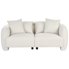 Sofa 3 Seater EKENES Fabric Off-White