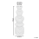 Beliani Decorative Vase NUORO 70 cm Rattan Natural 3