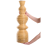Beliani Decorative Vase NUORO 70 cm Rattan Natural 4