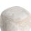 Beliani Pouffe BARRON Chenille Beige 5