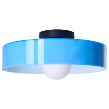 Ceiling Lamp LUGUSE Glass Blue