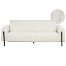 Sofa 3 Seater ASKIM Corduroy Off-White