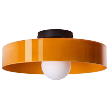Ceiling Lamp LUGUSE Glass Orange