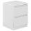 Beliani 2 Drawer Bedside Table WINNIPEG White 1