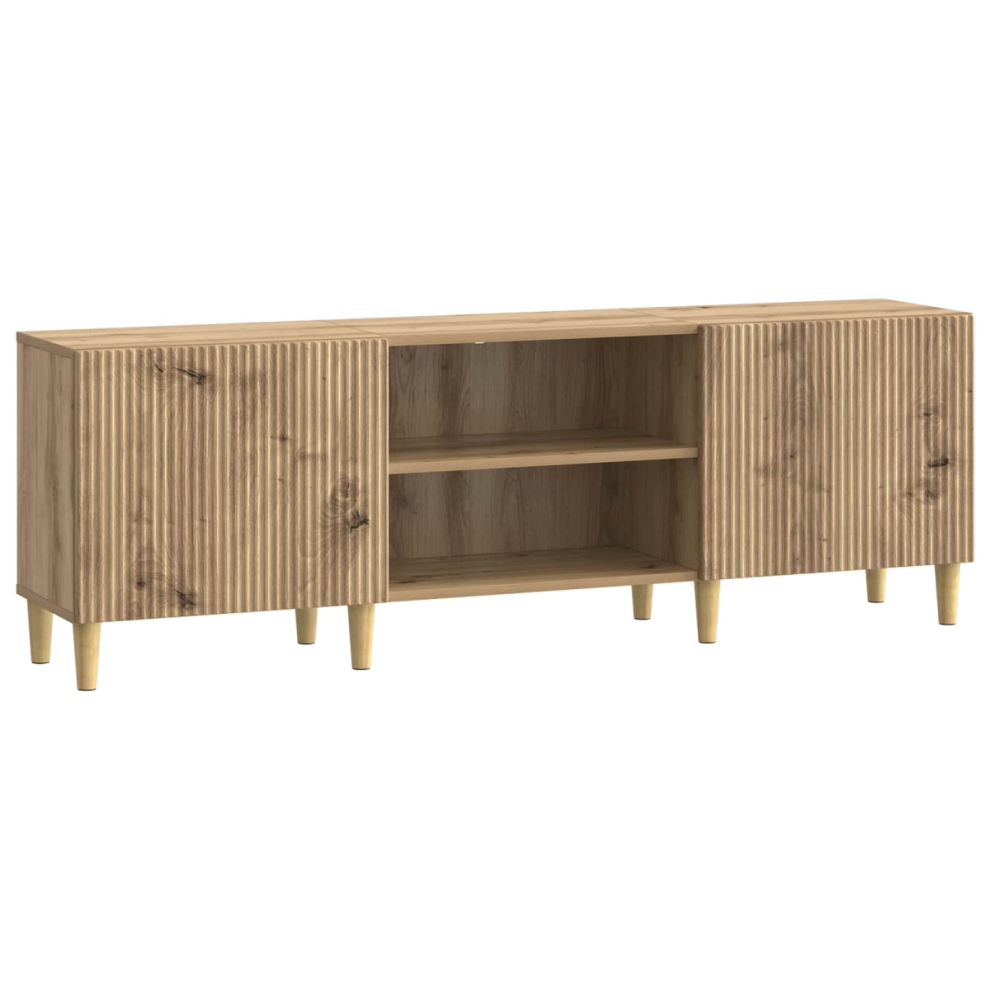 Vidaxl Tv Cabinet Artisan Oak 150 X 31 X 50 Cm Engineered Wood