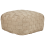 Beliani Pouffe BODLA Synthetic Material Beige 1