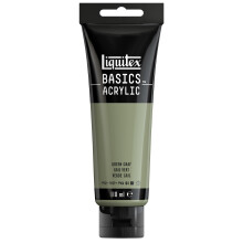 LIQUITEX Basics Acrylic Paint, Green Gray, 118 ml (Pack of 1)