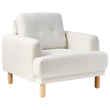 Armchair TUVE Fabric Off-White