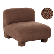 1-Seat Section MJALBI Boucle Brown