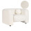 Beliani Armchair LEIREN Boucle White 1