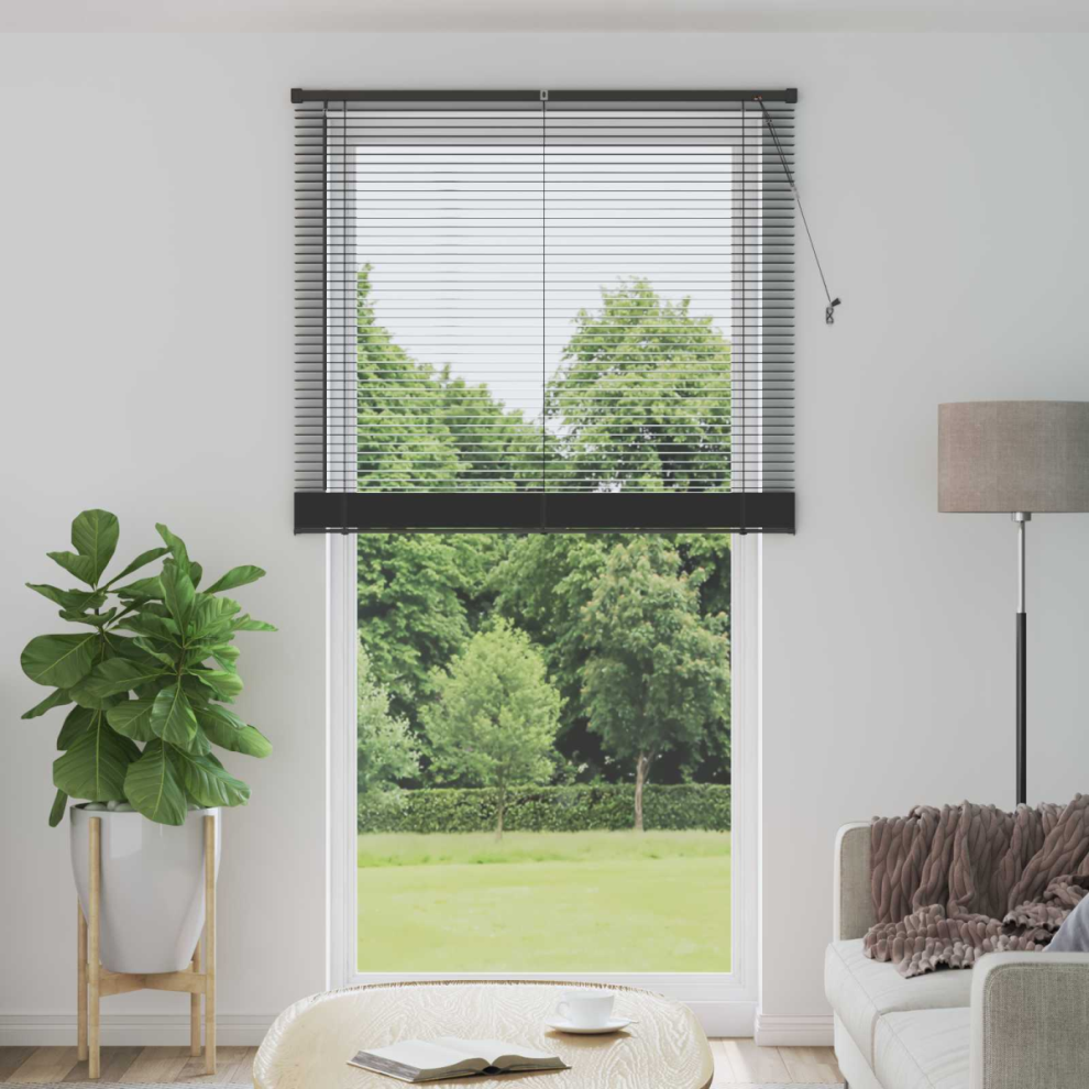 Vidaxl Venetian Blind Silver Grey 213 X 120 Cm Pvc