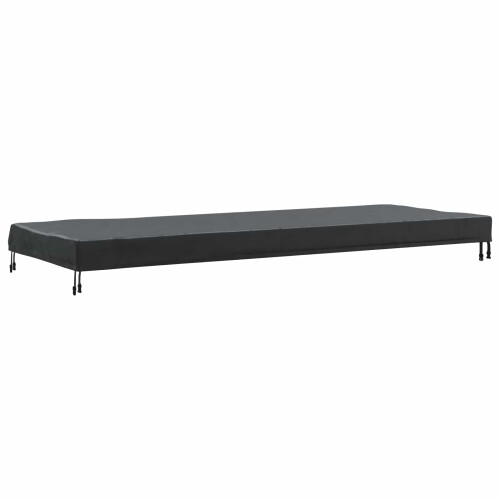 VidaXL vidaXL Table Cover Plain Black 102 x 262 x 15 cm Fabric 1