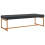 VidaXL vidaXL Table Cover Plain Black 102 x 262 x 15 cm Fabric 3