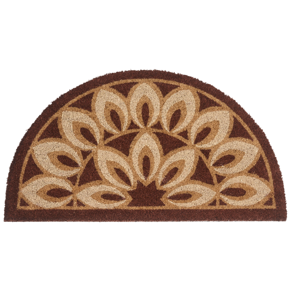 Beliani Doormat Alatna 45 X 75 Cm Coir Brown