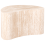 Beliani Side Table BILPA Travertine Effect 1