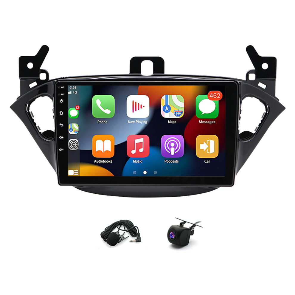 9In Car Stereo Radio 2+64G For Opel Corsa 2015-2019 With Carplay Android Auto Swc + Ahd Backup Camera 6276096764919