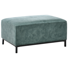 Ottoman OSLO Velvet Teal