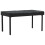 VidaXL vidaXL Table Cover Plain Black 142 x 82 x 15 cm Fabric 3