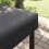 VidaXL vidaXL Table Cover Plain Black 142 x 82 x 15 cm Fabric 4