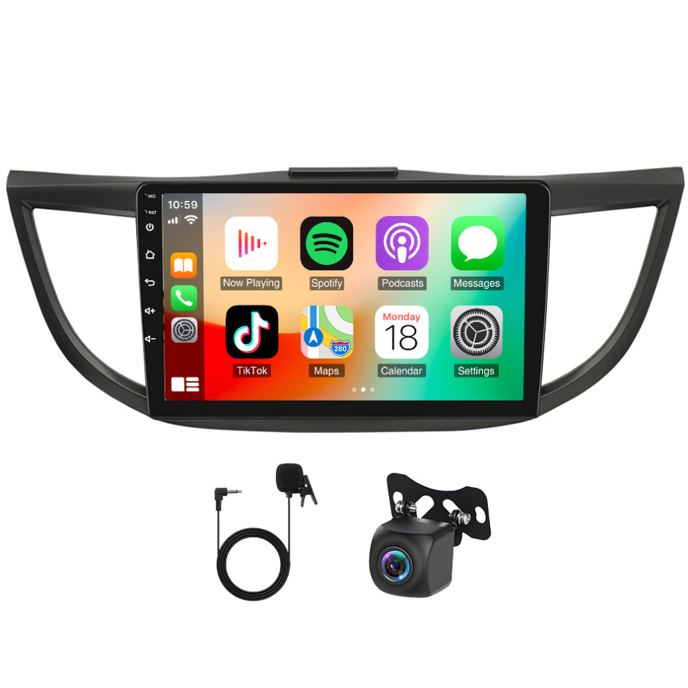 10In Car Stereo Radio 2+32G For Cr-V 2012-2016 With Carplay Android Auto Swc + Ahd Backup Camera 6276096764858
