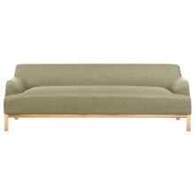 Sofa 3 Seater SOSJO Fabric Olive Green