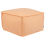 Beliani Pouffe SHERALI Cotton Orange 1