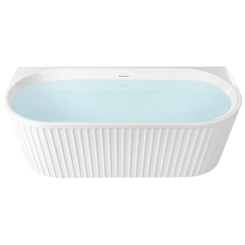 Beliani Bathtub SERENA 1700 x 800 mm White