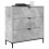 VidaXL vidaXL Sideboard Concrete Grey 79.5 x 33 x 82 cm Engineered Wood 3