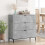 VidaXL vidaXL Sideboard Concrete Grey 79.5 x 33 x 82 cm Engineered Wood 4