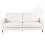 Beliani Sofa 3 Seater SAVALEN Boucle White 1
