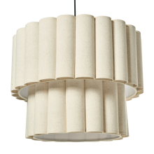 Pendant Lamp BELESSA Linen Light Beige