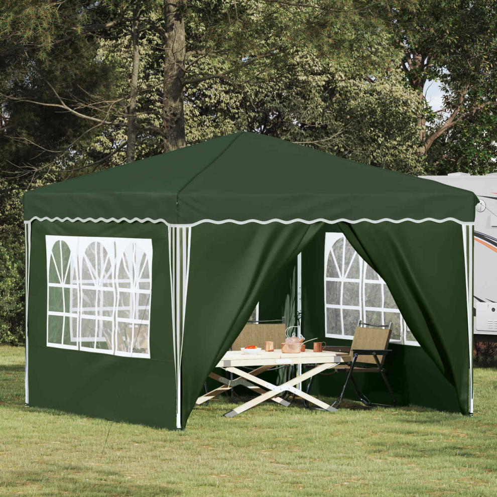 Vidaxl Pop-Up Party Tent Green 288 X 288 X 245 Cm Oxford Fabric