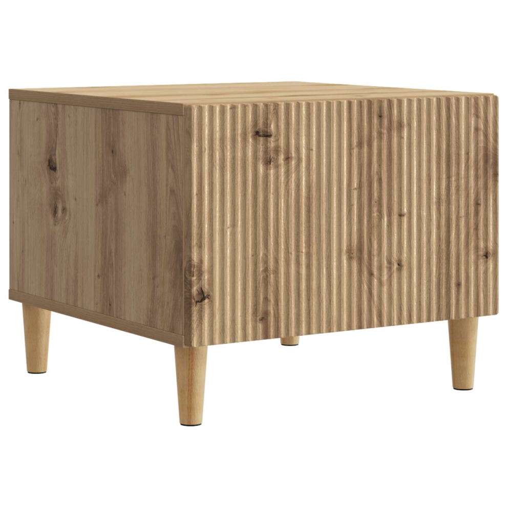 Vidaxl Coffee Table Artisan Oak 49 X 50 X 40 Cm Engineered Wood Brown