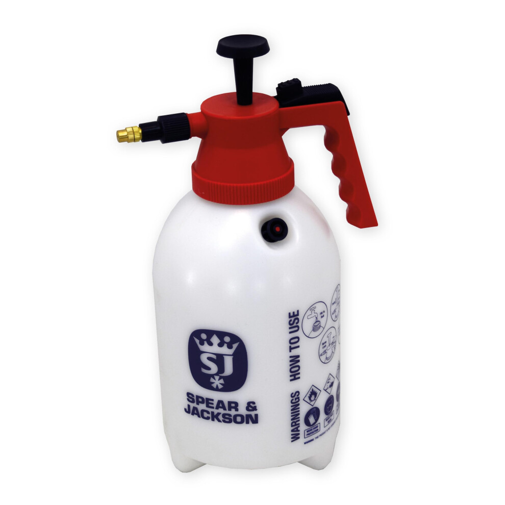 Spear & Jackson 2Lpaps 2 Litre Pump Action Pressure Sprayer