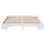 VidaXL vidaXL Bed Frame White 150 x 200 cm Solid Pine Wood 5