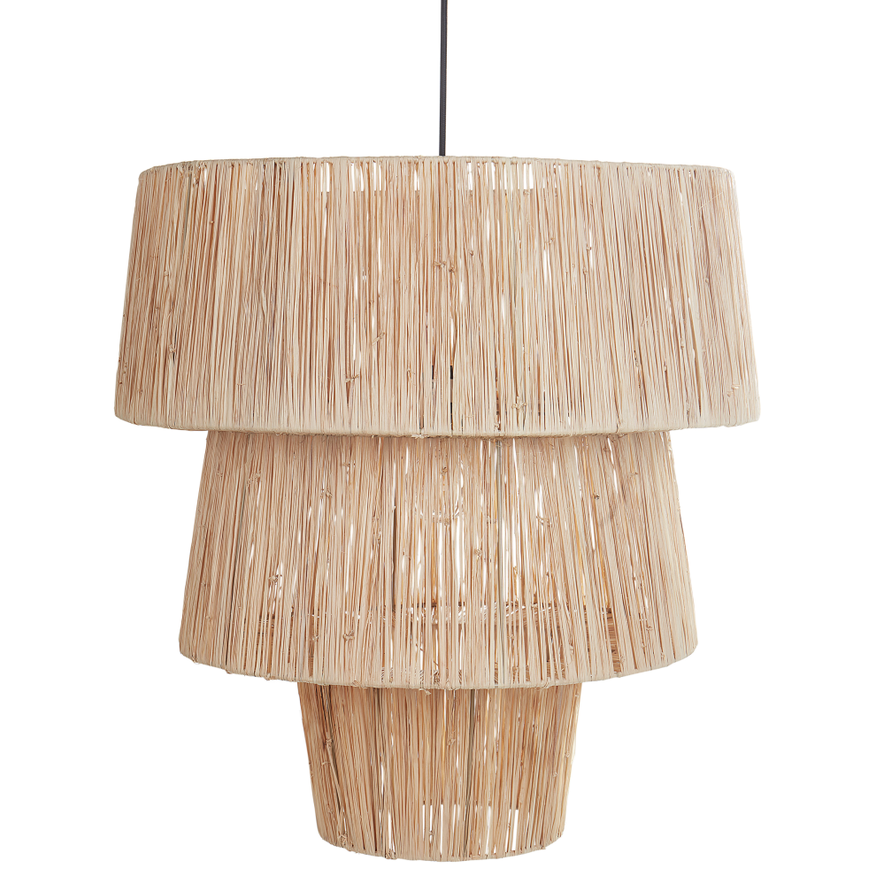 Beliani Pendant Lamp Premat Wicker Natural