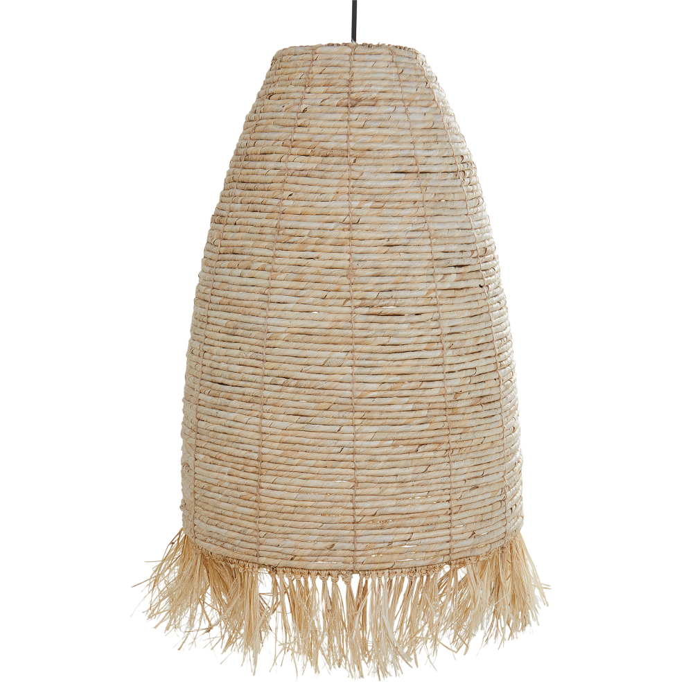Beliani Pendant Lamp Tutong Wicker Natural