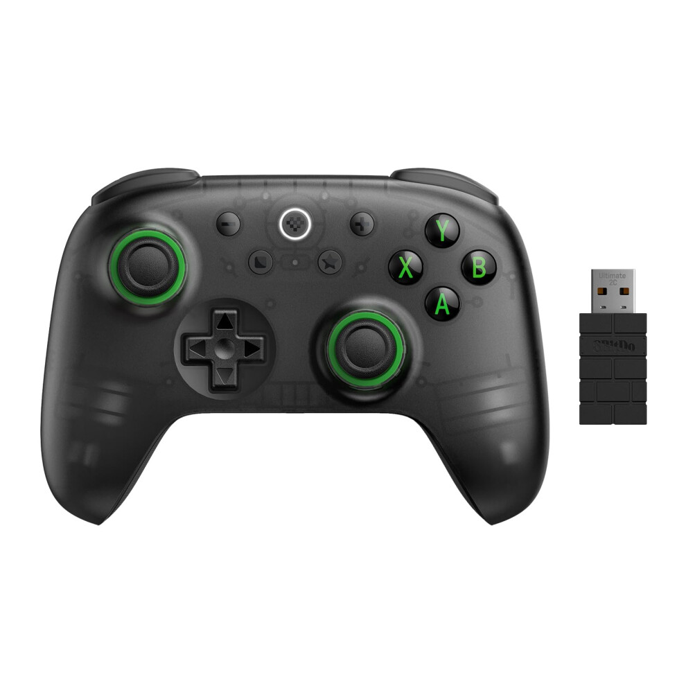 8Bitdo Ultimate 2C Wireless Controller For Windows Pc And Android, With 1000 Hz Polling Rate, Hall Effect Joysticks And Triggers, 47143708