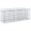 VidaXL vidaXL Gabion Raised Bed Silver 2