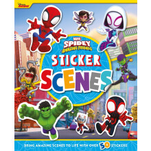 Marvel Spidey and his Amazing Friends: Sticker Scenes: Create your own heroic scenes (With over 50 stickers!)