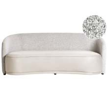 Sofa 3 Seater ROSET Fabric Light Beige