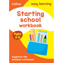 Starting School Workbook Ages 3-5: Ideal for home learning (Collins Easy Learning Preschool)
