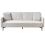 Beliani Sofa Bed 3 Seater LUCAN Fabric Light Beige 1