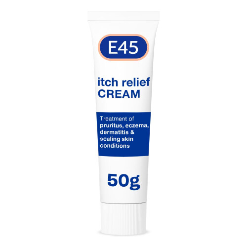 E45 E45 Itch Relief Cream 50g for Eczema, Dermatitis & Skin Irritation