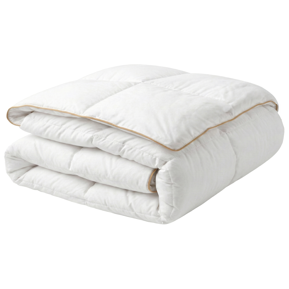 Beliani Duvet Duck Down 8 Tog Medium Warm Eiger 220 X 240 Cm