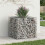 VidaXL vidaXL Gabion Raised Bed Silver 5